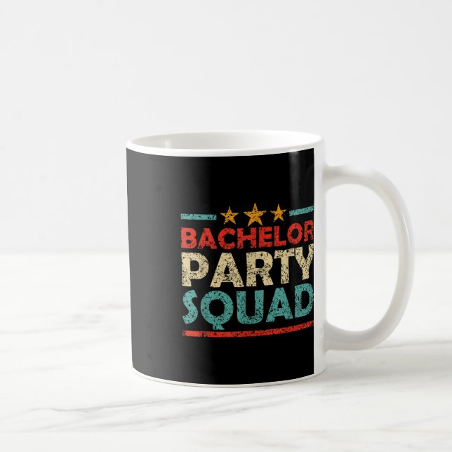 Caneca De Café Equipe da Festa de Despedida de Solteiro Equipe da (Direita)