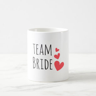 Caneca De Café Equipe da Noiva