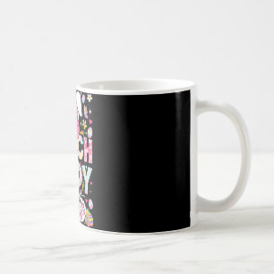 Caneca De Café Equipe da Senhora do Almoço Coelho Divertido Cafet