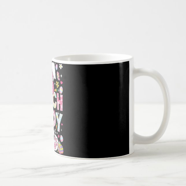 Caneca De Café Equipe da Senhora do Almoço Coelho Divertido Cafet (Direita)