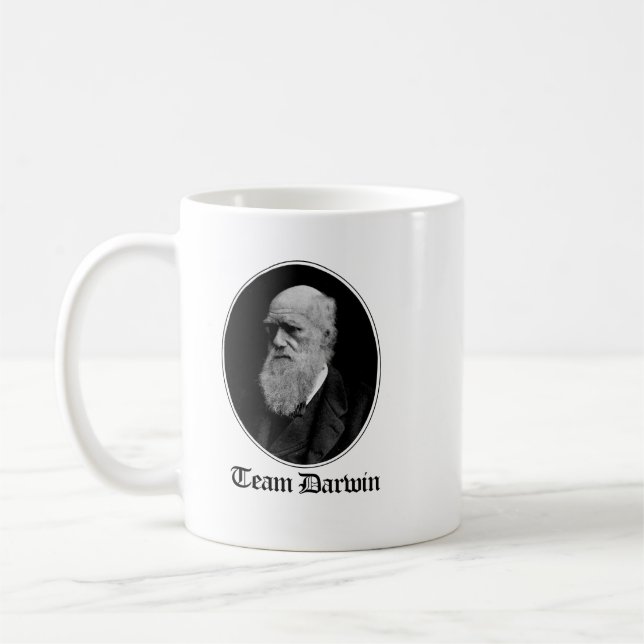 Caneca De Café Equipe Darwin (Esquerda)
