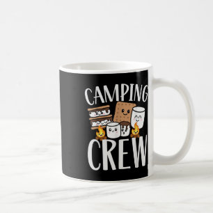 Caneca De Café Equipe de Acampamento Smore Fogueira Grupo Esquadr