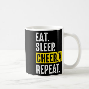 Caneca De Café Equipe de Animação Torcida Comer Dormir Torcida Re