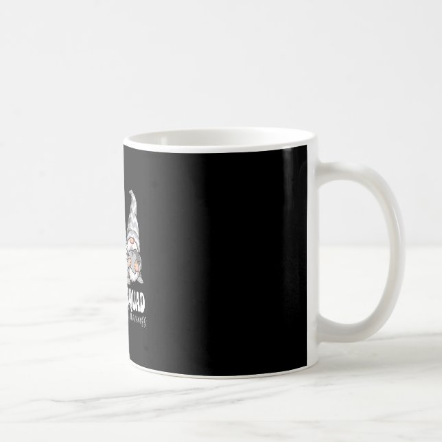 Caneca De Café Equipe de Apoio Conscientização do Câncer Cerebral (Direita)