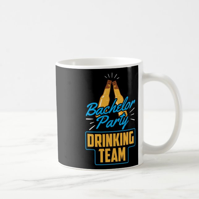 Caneca De Café Equipe de Bebidas da Festa de Despedida de Solteir (Direita)