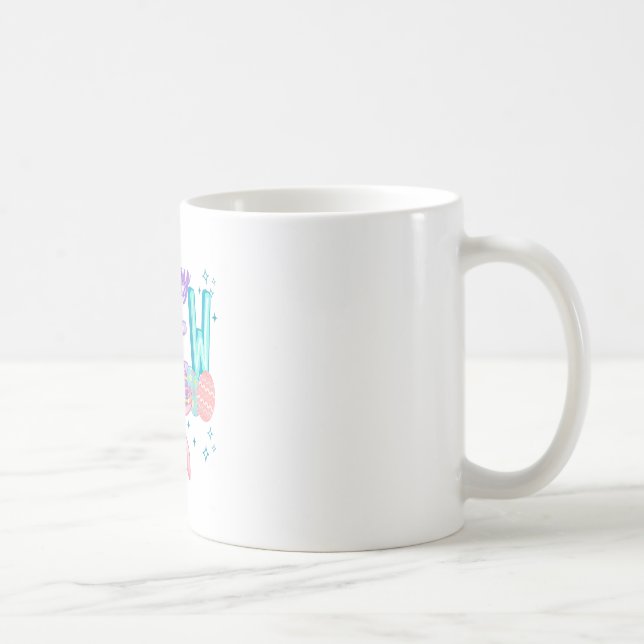 Caneca De Café Equipe de Cardiologia Laço Sedutor Ovo de Páscoa C (Direita)