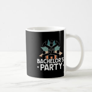 Caneca De Café Equipe de cerveja de bebida de solteiro noivado