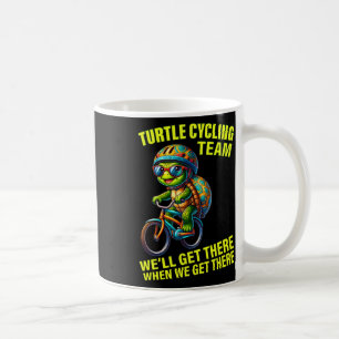 Caneca De Café Equipe de Ciclista Ciclista Amante de Tartaruga Ci