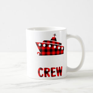 Caneca De Café Equipe de Cruzeiro de Natal Família Correspondente