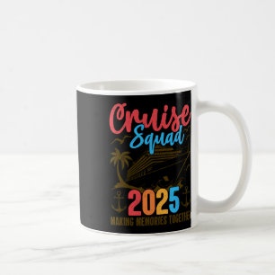 Caneca De Café Equipe de Cruzeiro Férias de Verão de 2025 Família