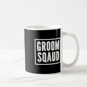 Caneca De Café Equipe de Despedida de Solteiro do Noivo Esquadrão