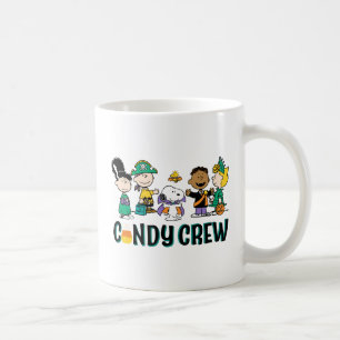 Caneca De Café Equipe de Doces Peanuts Gangue de Halloween
