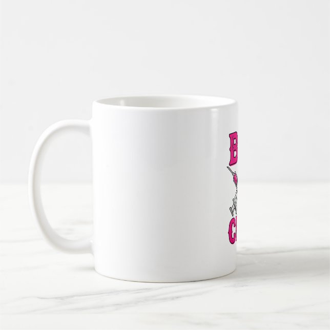 Caneca De Café Equipe de Enfermeira Fantasma Halloween (Esquerda)