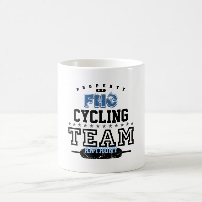 Caneca De Café Equipe de esporte da escola (Centro)
