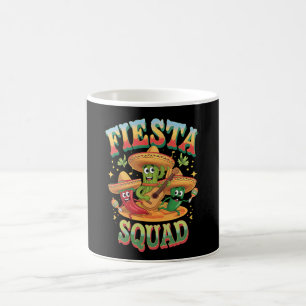 Caneca De Café Equipe de Festa Divertida Cinco De Maio Festa Mexi