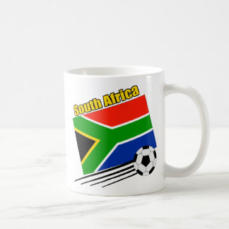 Caneca De Café Equipe de futebol de África do Sul