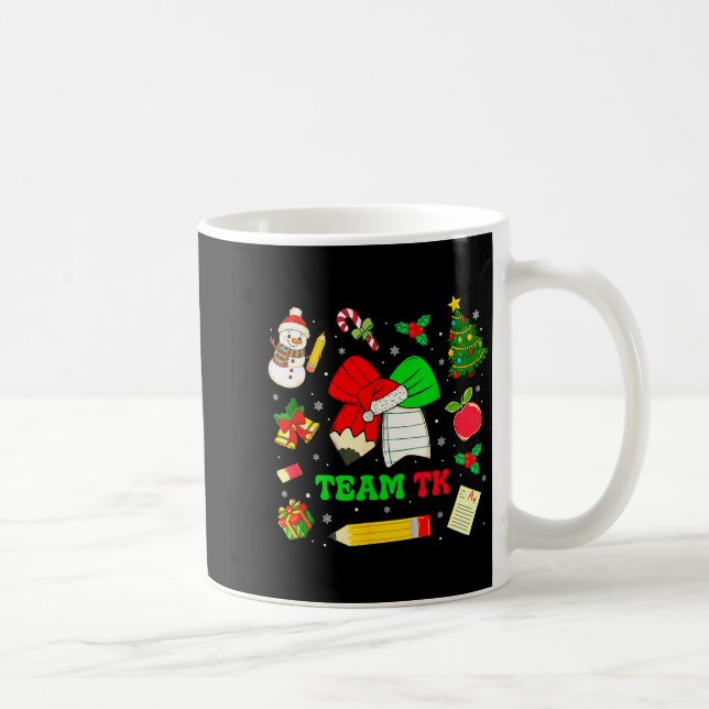 Caneca De Café Equipe de Laço Coquette Tk Natal Transicional Kind (Direita)