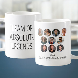 Caneca De Café Equipe De Legendas Absolutas 10 Escritório De Cola