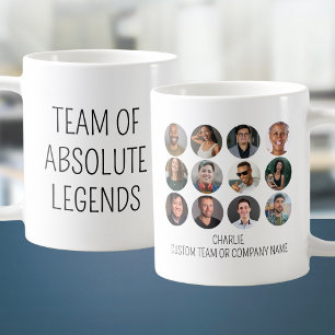 Caneca De Café Equipe De Legendas Absolutas 12 Foto