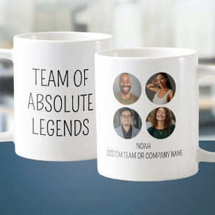 Caneca De Café Equipe De Legendas Absolutas 4 Escritório De Colab
