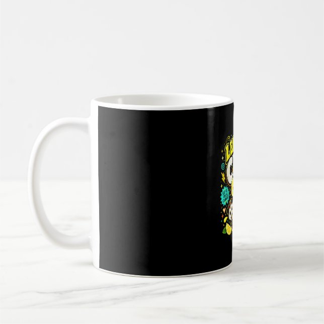 Caneca De Café Equipe de limonada engraçada crianças fofas barrac (Esquerda)