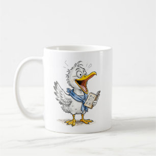 Caneca De Café Equipe de Marin de Banda Desenhada