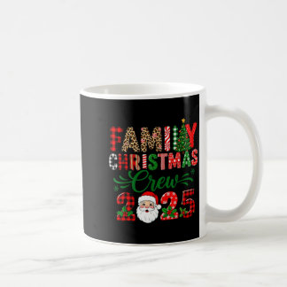 Caneca De Café Equipe de Natal 2025 Roupa Combinando Família Xmas