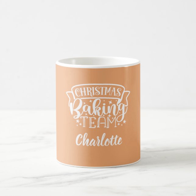 Caneca De Café Equipe de panificação de Natal! (Centro)