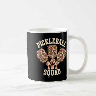 Caneca De Café Equipe de pickleball engraçado time de pickleball 