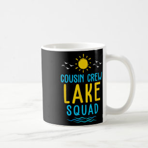 Caneca De Café Equipe de Primo Esquadrão do Lago Férias de Verão