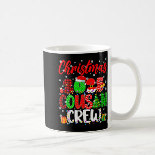 Caneca De Café Equipe de Primos Natal 2025 Pjs Pijamas Xmas Famíl