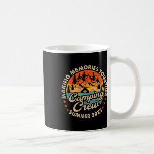 Caneca De Café Equipe de Primos Retrô 2025 Camping Primos Verão 2