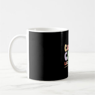 Caneca De Café Equipe de primos viagem ao lago groovy retrô féria
