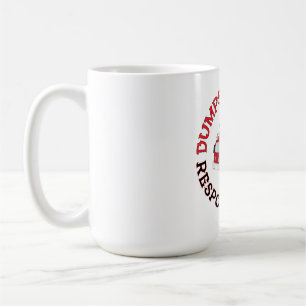 Caneca De Café Equipe de Resposta a Incêndio em Container