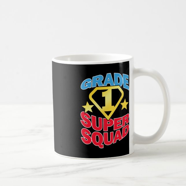 Caneca De Café Equipe de Super-Heróis Super Esquadrão - Equipe de (Direita)