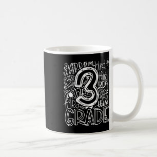 Caneca De Café Equipe de Tipografia do 3º ano Crianças Professore