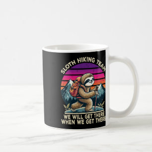 Caneca De Café Equipe de Trilha de Preguiça Presentes de Trilha H