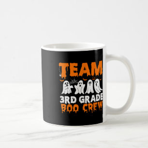 Caneca De Café Equipe de Tripulação de Boo do 3º ano