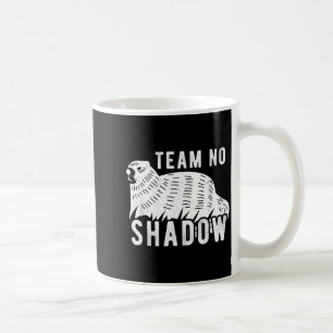 Caneca De Café Equipe Divertida de Meteorologia Groundhog Sem Som