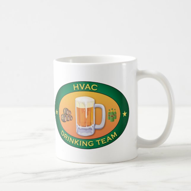 Caneca De Café Equipe do bebendo da ATAC (Direita)