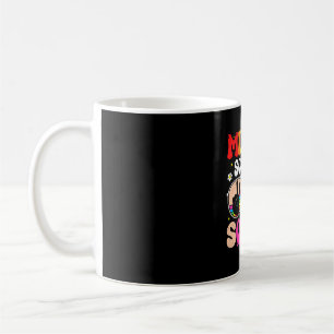 Caneca De Café Equipe do ensino médio professores alunos de volta