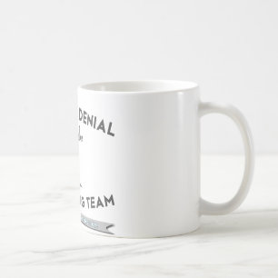 Caneca De Café Equipe do mergulho do penhasco da recusa da