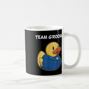 Caneca De Café Equipe do Noivo Pato de Borracha Festa Garotos Noi