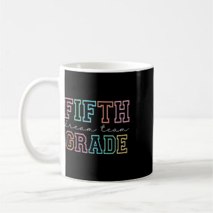 Caneca De Café Equipe dos Sonhos da 5ª Série Primeiro Dia de Aula