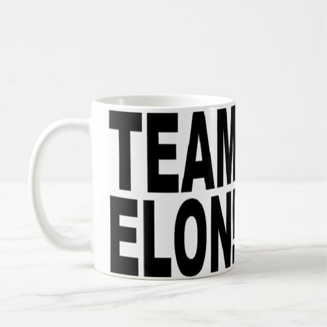 CANECA DE CAFÉ EQUIPE ELON! (Esquerda)