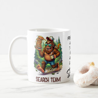 Caneca De Café Equipe Feliz de Busca do Sasquatch Bigfoot