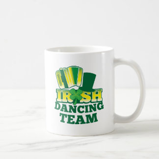 Caneca De Café EQUIPE irlandesa da dança