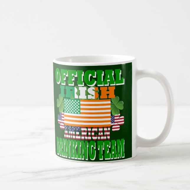 Caneca De Café Equipe Irlandesa de bebendo (Direita)