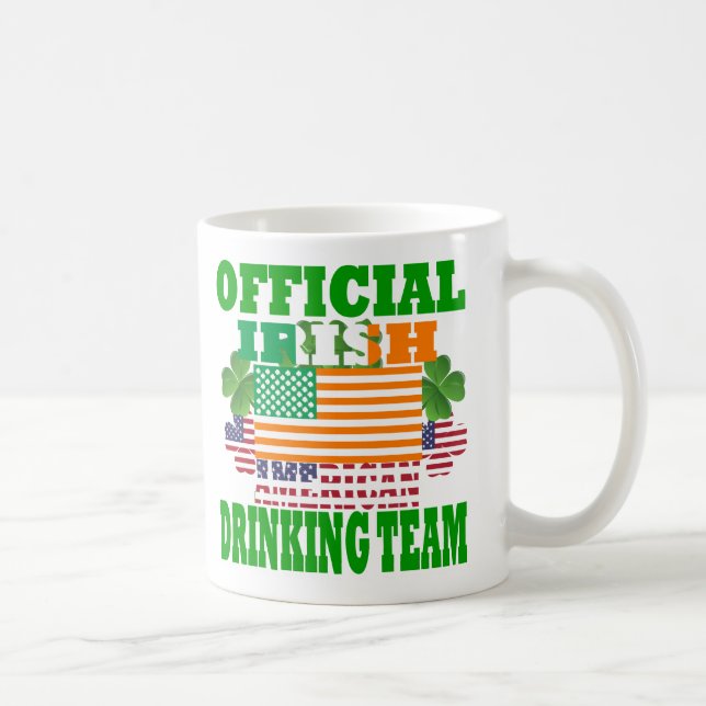 Caneca De Café Equipe Irlandesa de bebendo (Direita)