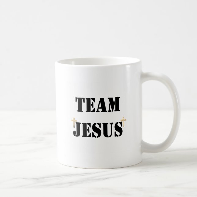 Caneca De Café Equipe Jesus (Direita)